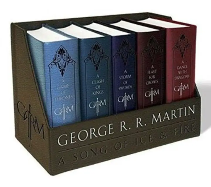 Game of Thrones: el set con las cinco novelas de George R.R. Martin.