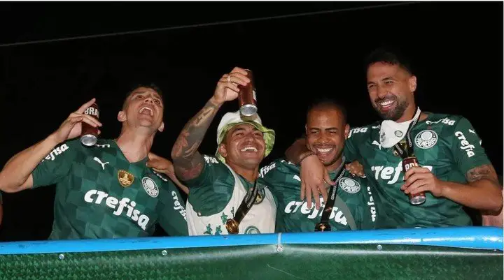 La fiesta de Palmeiras.