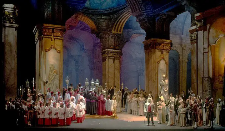 La ópera Tosca cerrará la Temporada 2022 del Teatro Colón. Foto Prensa Teatro Colón/Arnaldo Colombaroli