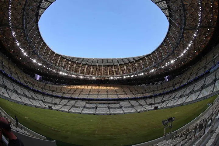 El estadio que albergará la final del mundo. Foto: AFP.