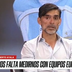 Ayala sobre la Selección: "Nos falta medirnos con equipos europeos"