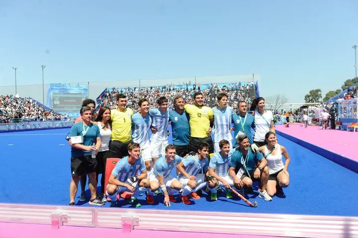 Siete de los campeones mundiales juvenil también estuvieron en Buenos Aires 2018: Agustín Cabaña Santi, Nehuen Hernando, Facundo Zárate, Ignacio Ibarra, Gaspar Garrone, Tadeo Marcucci y Facundo Sarto