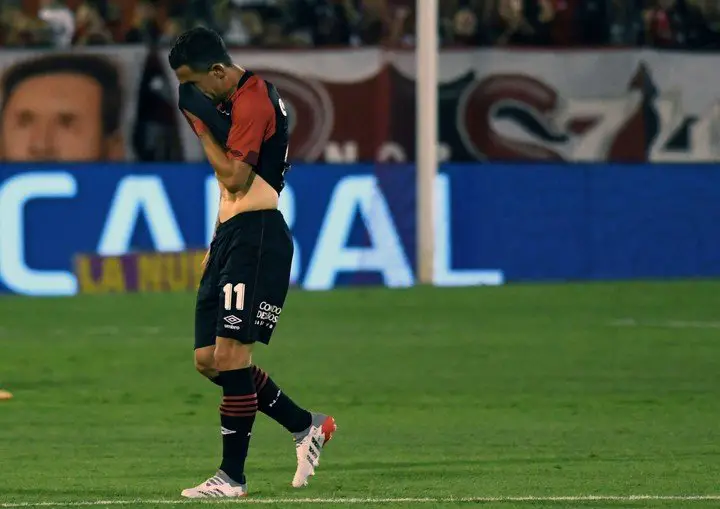 La emoción de Maxi Rodríguez en su último partido en el Marcelo Bielsa