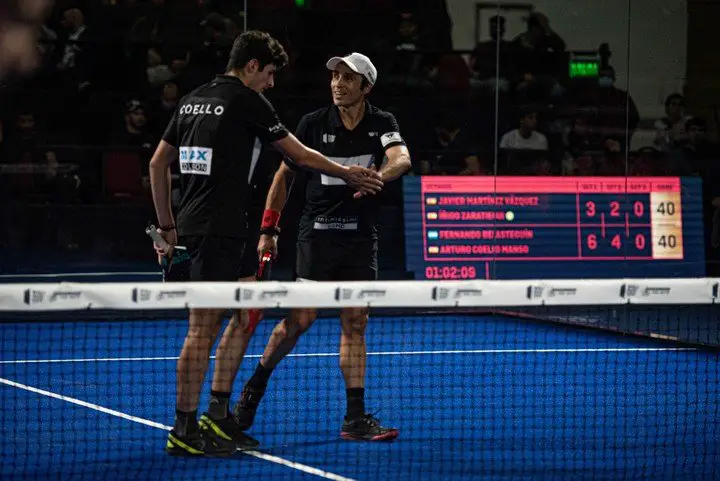 Coello y Belasteguín, durante el torneo de Buenos Aires.