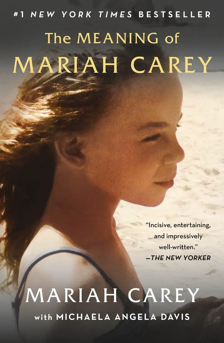 El libro biográfico de Mariah Carey.