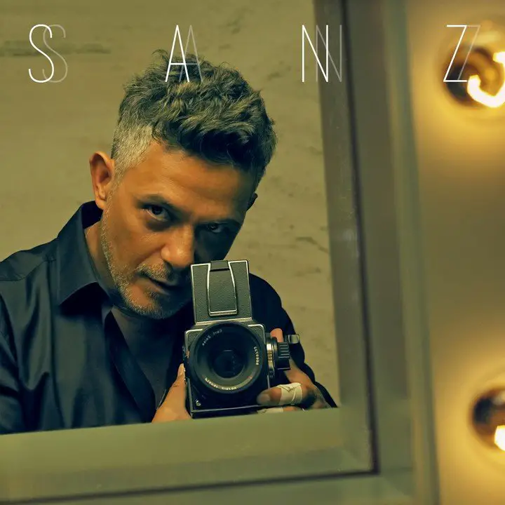La tapa de "Sanz", el nuevo álbum de Alejandro Sanz. Foto (Universal Music Latin vía AP)