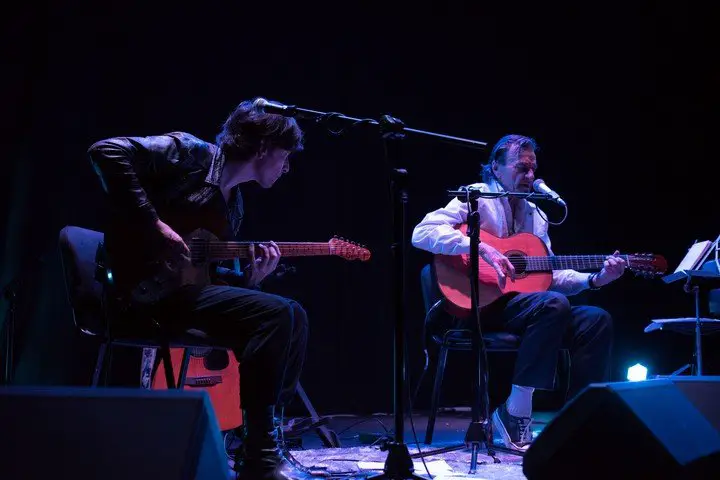 A dos guitarras, la manera de trabajar de antonio Birabent con su padre, Moris.
