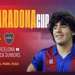 ¿Por dónde ver en vivo Barcelona - Boca, por la Maradona Cup?