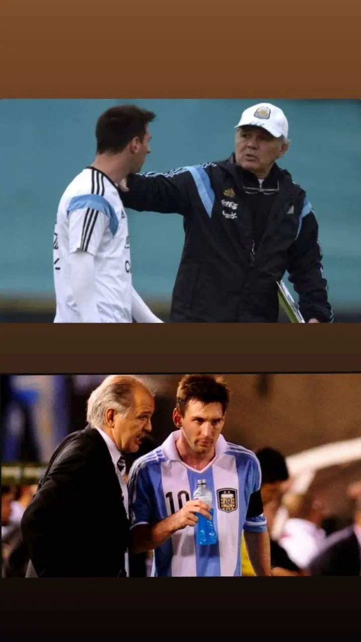 Lionel Messi y su recuerdo para Pachorra.