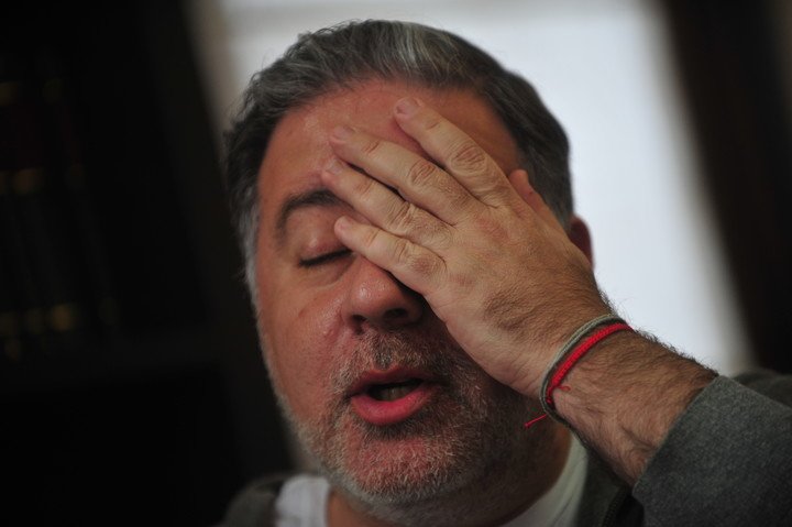 Fabián Doman, presidente por Unidad Independiente, se expreso por la posible venta del 10 de Independiente.
Foto: Lucía Merle