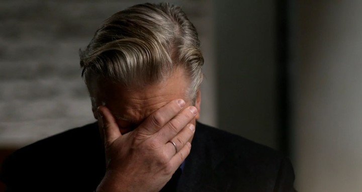 "No apreté el gatillo", había dicho Alec Baldwin en una entrevista sobre el episodio . Foto: captura de video.