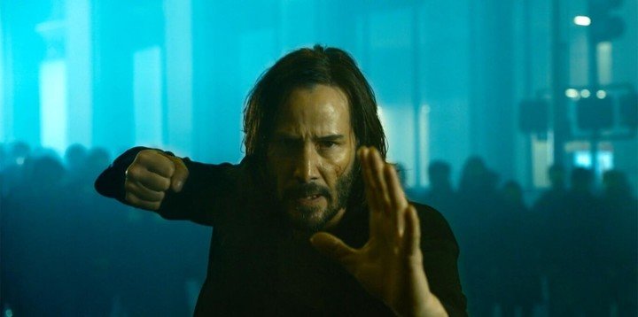 Reeves viene de estrenar The Matrix Resurrections, con buena repercusión.