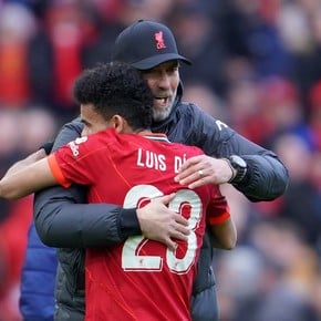 El mensaje de Klopp a Luis Díaz tras su debut en el Liverpool