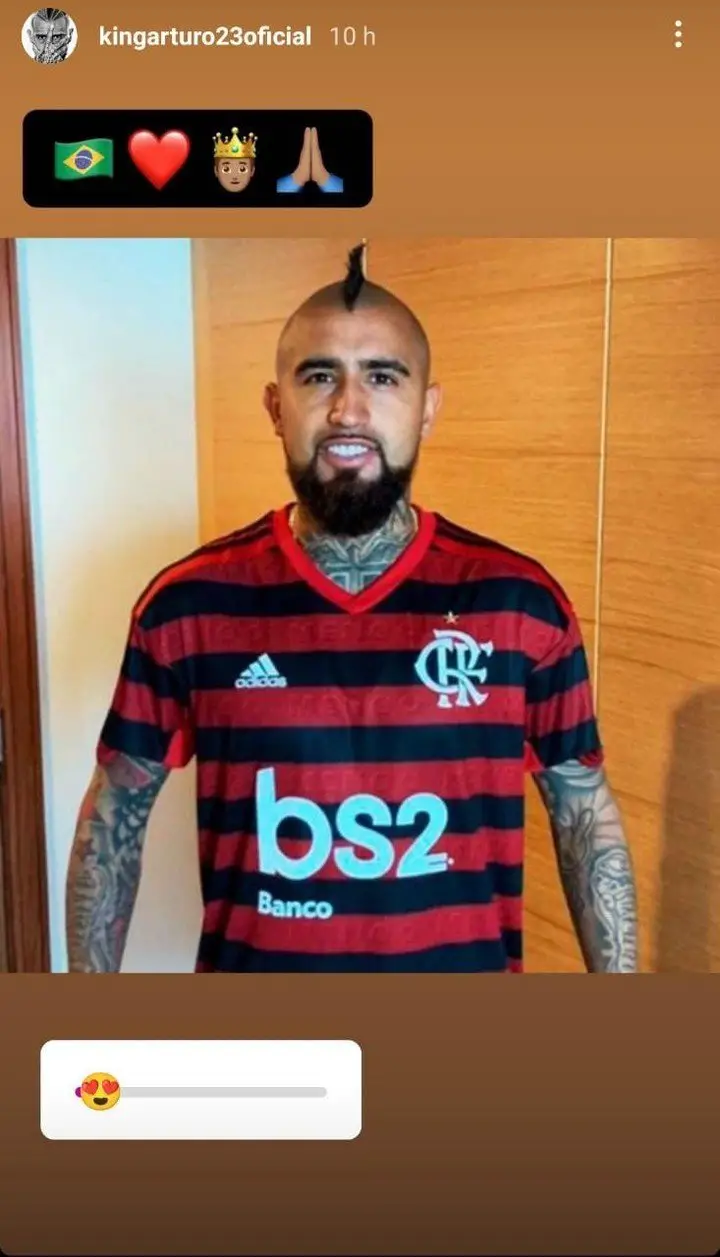 Envió varios guiños al Flamengo.