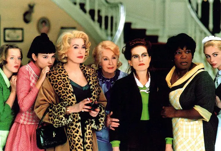 "8 mujeres", la película de Isabelle Huppert con un gran elenco. Foto AFP