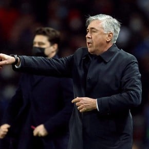 Ancelotti y una dura autocrítica tras la derrota con PSG