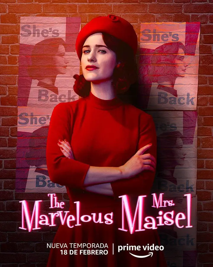 La cuarta temporada de The Marvelous Mrs. Maisel se estrena el viernes 18 de febrero en Amazon Prime Video.