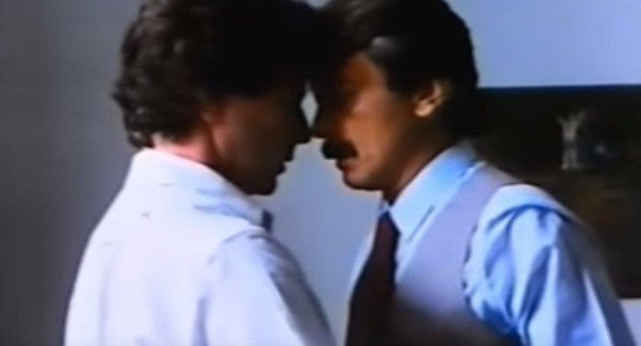 Arturo Bonín y Mario Pasik en "Otra historia de amor".  Foto Archivo Clarín