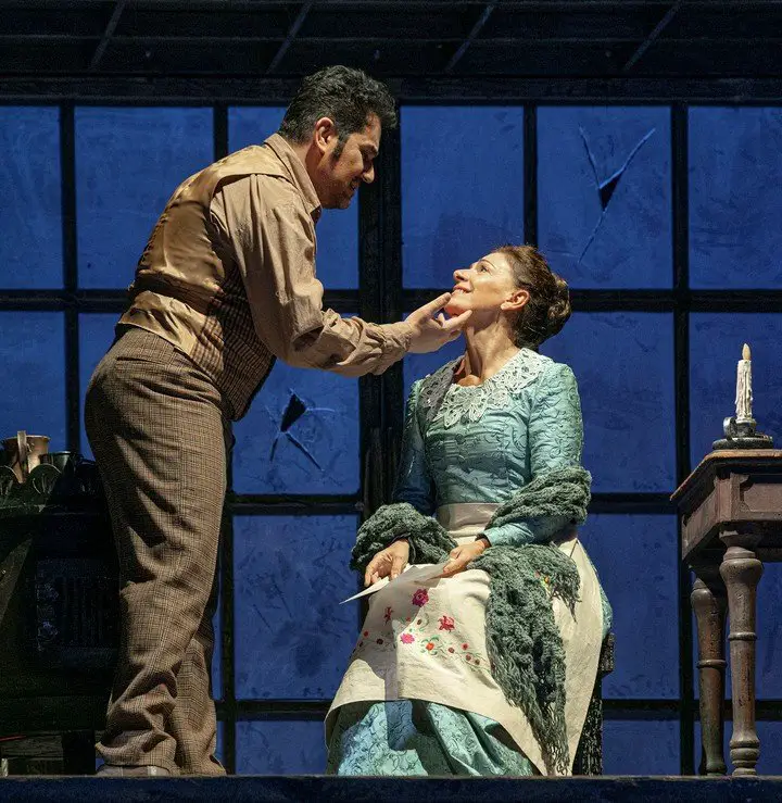 El elenco de La Bohème mostró varios puntos altos. Foto Prensa Teatro Colón/Máximo Parpagnoli