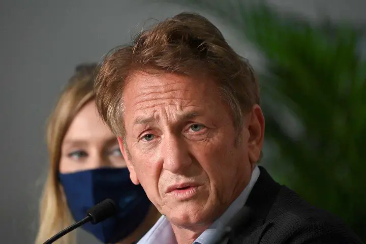 Sean Penn en Cannes en 2022. Foto: AFP