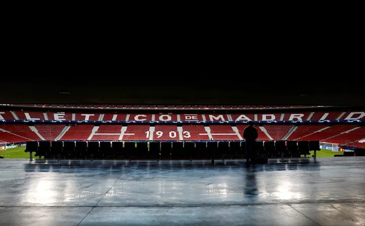 El Wanda Metropolitano, estadio del Colchonero.