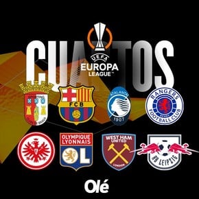 Europa League: los ocho clasificados a cuartos y cuándo es el sorteo