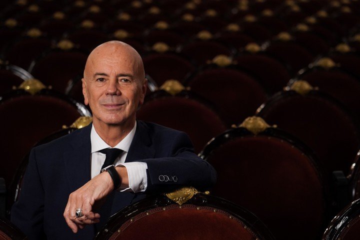 Jorge Telerman dic e que puede sacar pecho al ofrecer el Teatro Colón a los artistas. Foto: Andrés D'Elía