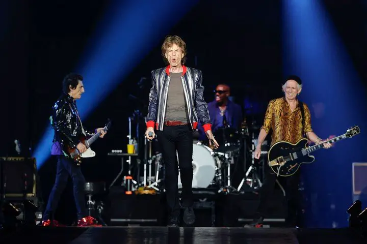Los Stones, ya con Steve Jordan en la batería. Foto AFP