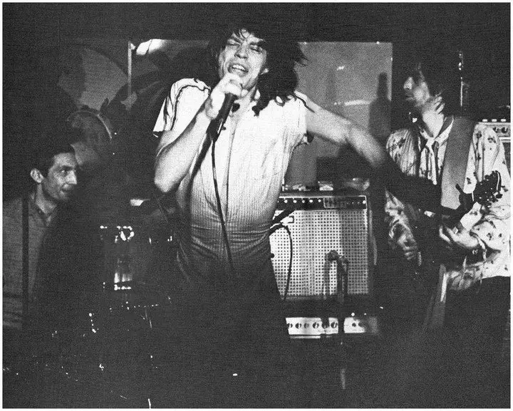 Rolling Stones en El Mocambo, 1977. Foto IG