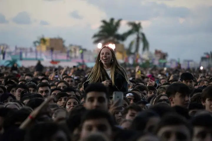 Una imagen del Lollapalooza Argentina. Foto Emmanuel Fernández