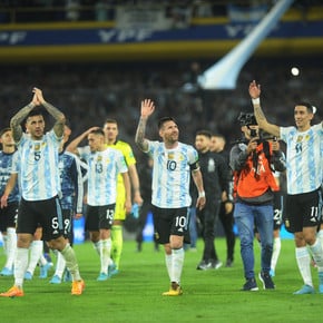 Messi, Di María, golazos y fiesta en la Bombonera
