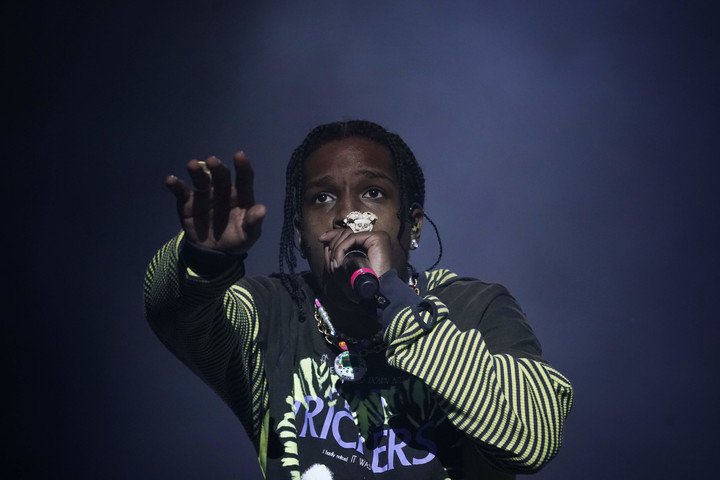 A$AP Rocky en vivo. Foto: Emmanuel Fernández