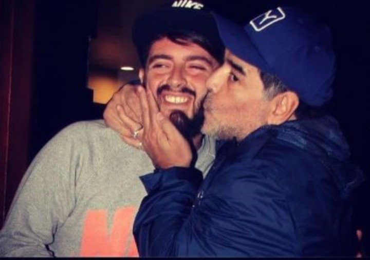 Diego Maradona Jr confesó su sueño por cumplir en relación a su padre. Créditos: @diegomaradonajunior