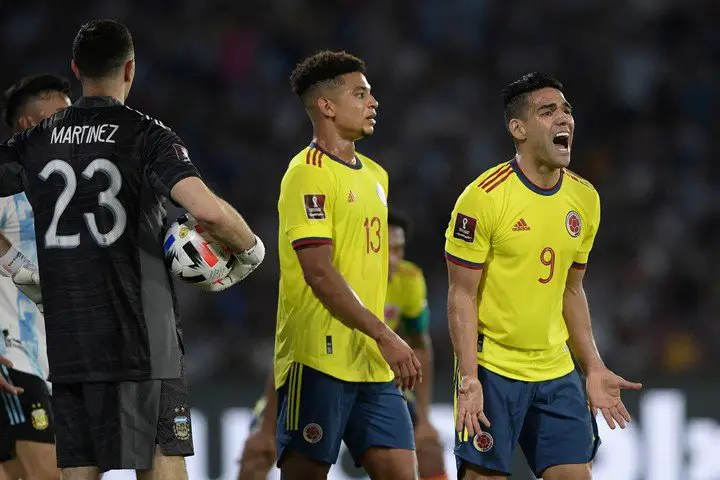 Falcao no pudo ayudar a Colombia a ir a Qatar. AFP.