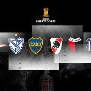 El mapa de los argentinos en la Libertadores