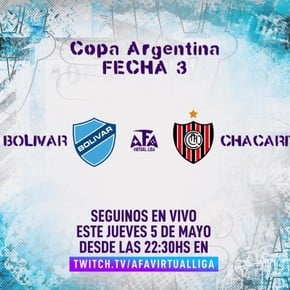 AFA Virtual Liga: jueves de Copa Argentina