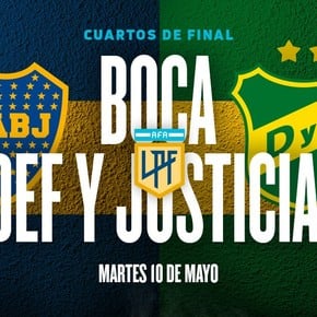 Confirmado: Boca-Defensa va martes a las 21.30