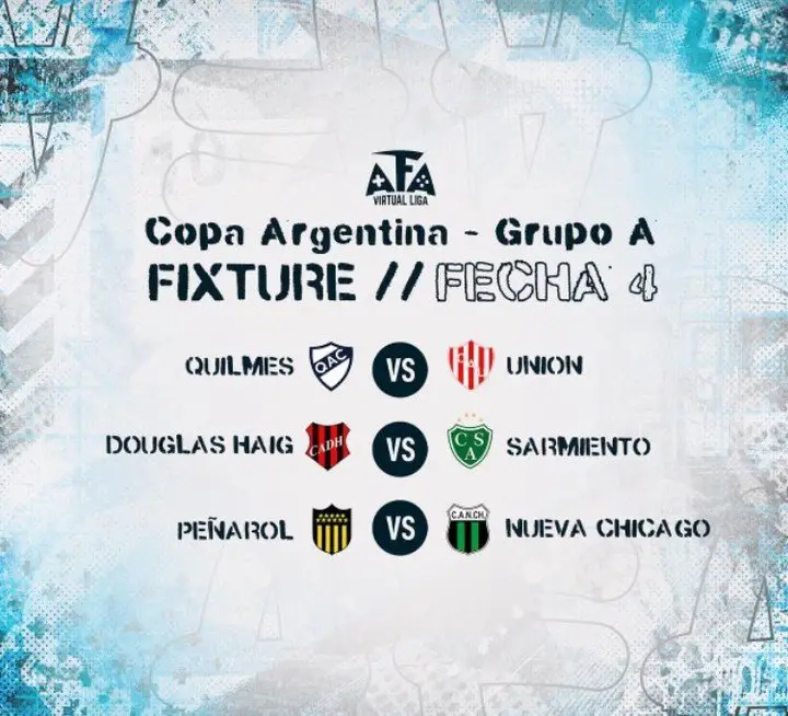 Los partidos de Copa Argentina.