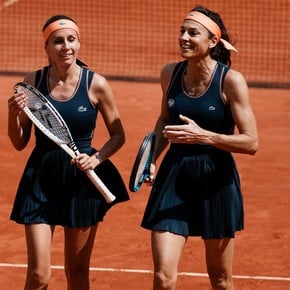 Regreso de lujo: Sabatini y Dulko ganaron en el debut de Roland Garros