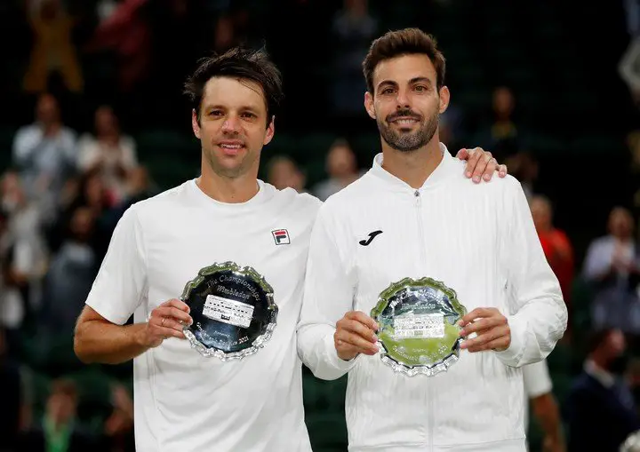 Fueron subcampeones en Wimbledon el año pasado. Foto: REUTERS/Paul Childs.