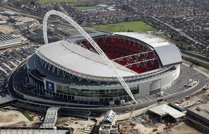 Wembley, escenario de la definición. Foto: AP Lewis Whyld