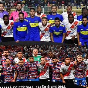 Lo hizo Boca y ahora River: por qué en la Libertadores los equipos posan juntos para la foto