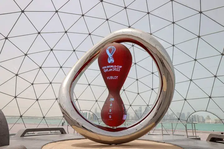 El countdown en Qatar para el Mundial.