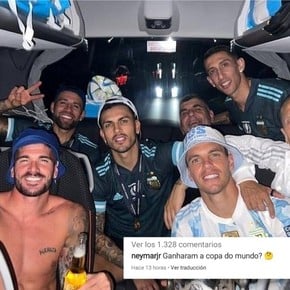 Neymar desafió a la Scaloneta: "¿Ganaron la Copa del Mundo?"