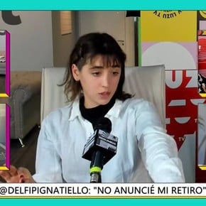 Delfina Pignatiello: "Nunca dije que me retiraba"