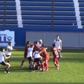 Descontrol y piñas en un partido de la Liga femenina mendocina
