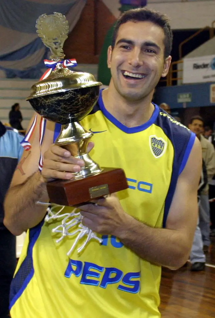 Paolo fue campeón del Sudameircano de Clubes con Boca.