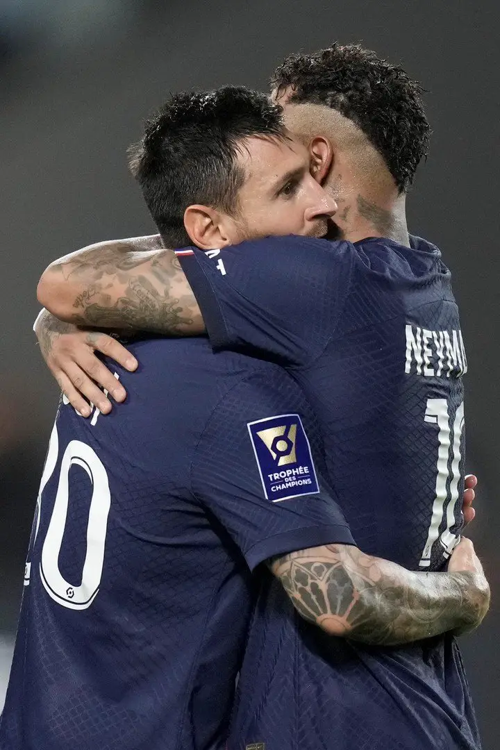 El técnico francés explotó las virtudes de Messi y Neymar ante Nantes. (Foto: AP)