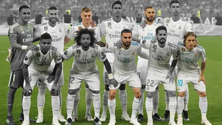 El 11 que se terminó desarmando. (Twitter @MadridSports_)