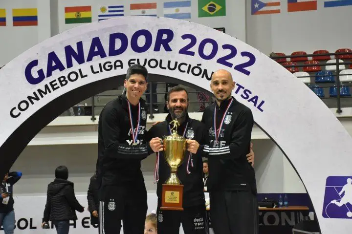 Futsal: Argentina campeón en la Liga Evolución de la Conmebol. (Prensa Selección)